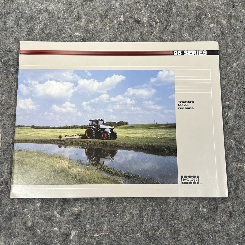 Original CASE 96 Series Brochure 1896 2096