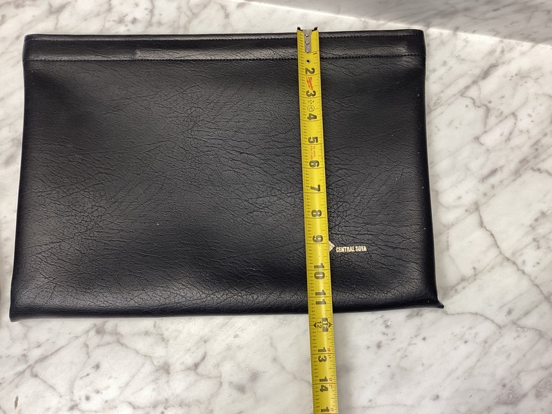 Vintage Central Soya Promotional Pouch Folder Black Gold Agriculture Seed Feed gallery