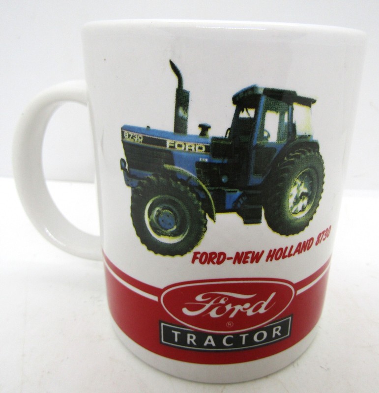 Ford Tractor New Holland Ceramic Coffee Mug.