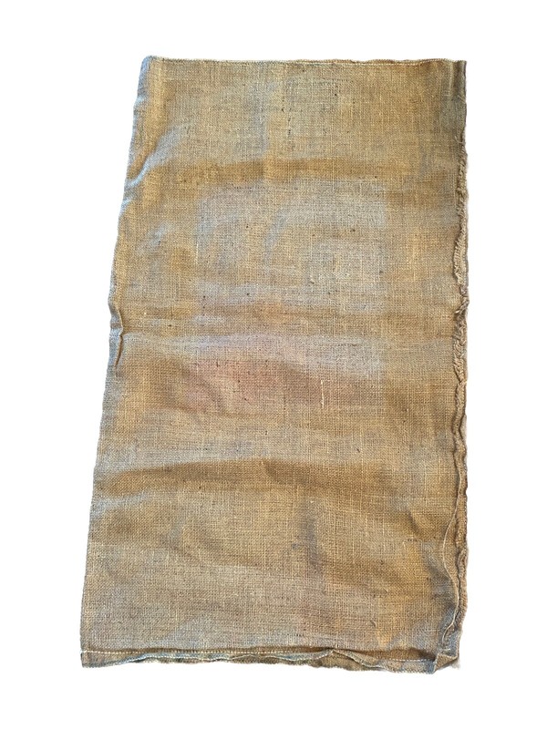 Vintage Burlap Sack HONEYMEAD Feed Bag Mankato MN Soybean 23”x39” Rustic gallery