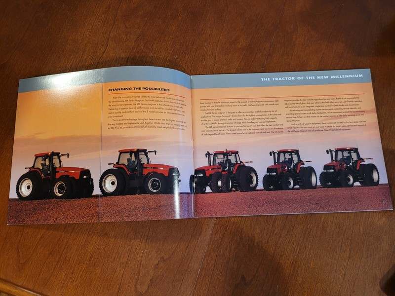Case IH MX Magnum Series Tractor Sales Brochure # AE259090 year 2000 145-235 HP gallery