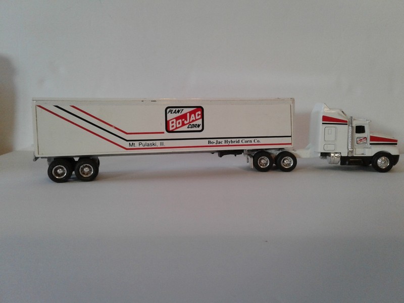 Collectible Agriculture Advertising Bo-Jac Hybrid Seed Company Semi With...