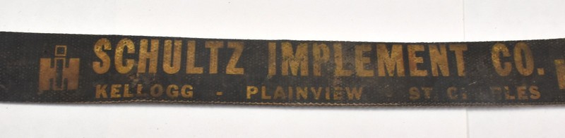 Vintage International Harvester Implement Plainview St Charles MN Battery Strap gallery