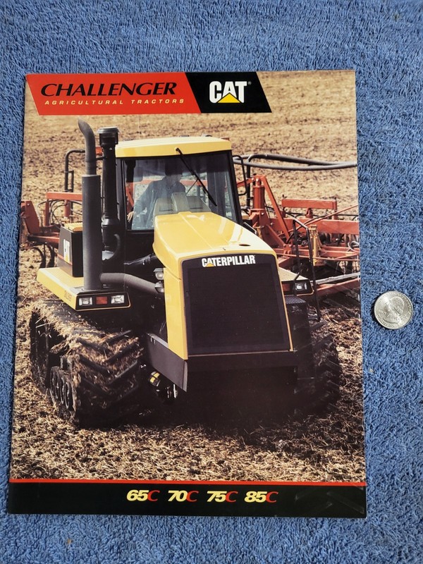1993 Caterpillar 65C 70C 75C 85C Challenger Tractor BROCHURE 3306 3176 engines