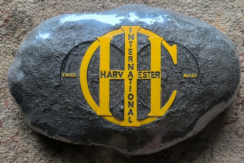 Indoor/Outdoor International Harvester Decorative Stone