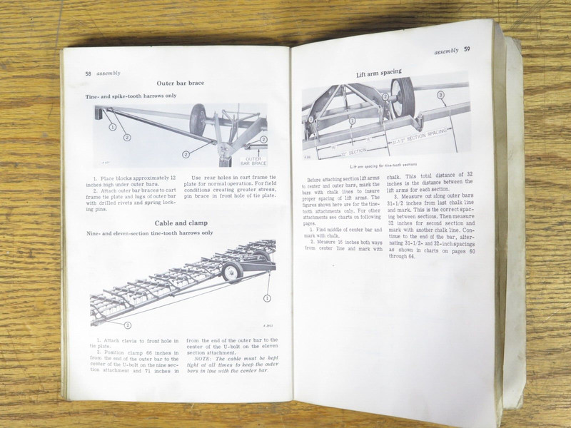 Original John Deere F931H Hydraulic Wheel Drawbar Cart and Attachments Manual gallery