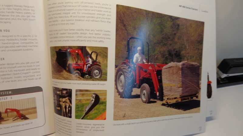 Massey Ferguson 400 Series Tractor Sales Brochure - 20 pages gallery