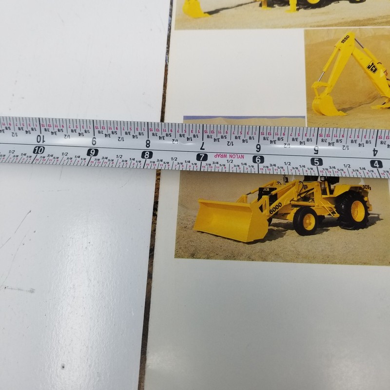 JCB Backhoe Loader Sales Brochure 1981 Operator is King Series 1000 gallery