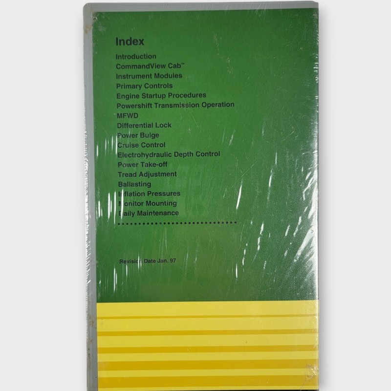 Vintage John Deere Company 8000 Series Tractors VHS Tape New Sealed gallery