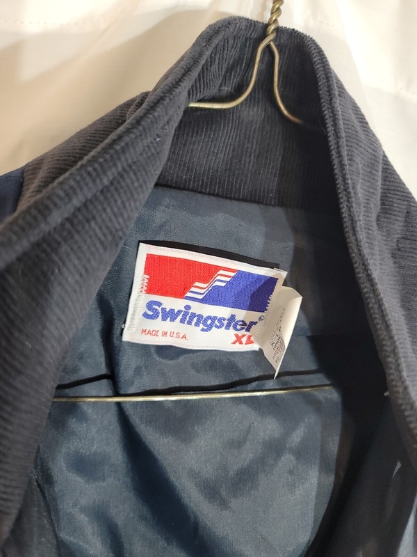 Vintage SWINGSTER Jacket McCurdy Seed Company Size XL gallery