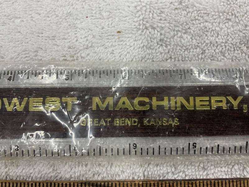Vintage John Deere Midwest Machinery, Inc. Great Bend, Kansas Ruler gallery