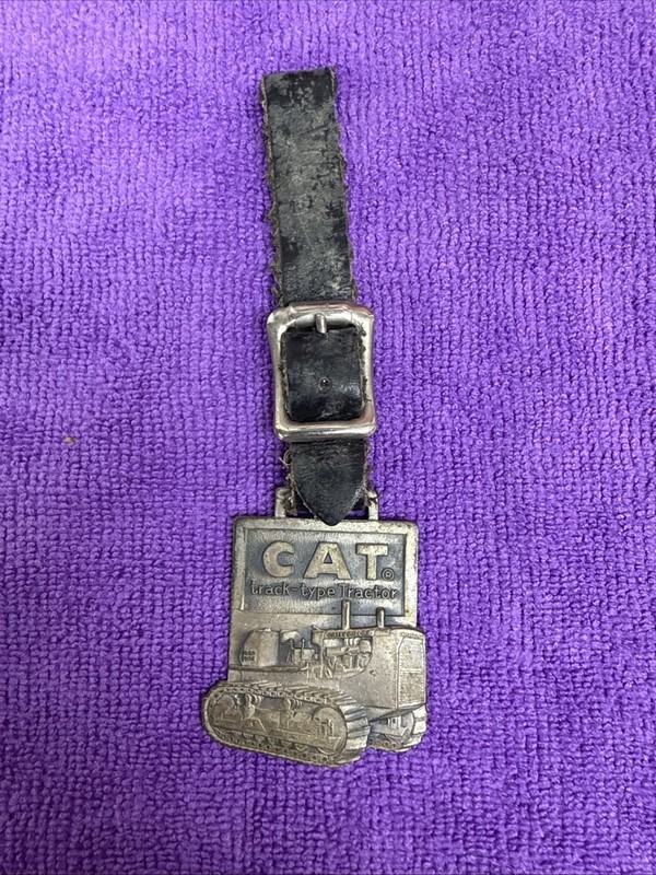 Vintage Caterpillar / Cat Track-Type Tractor Watch Fob In