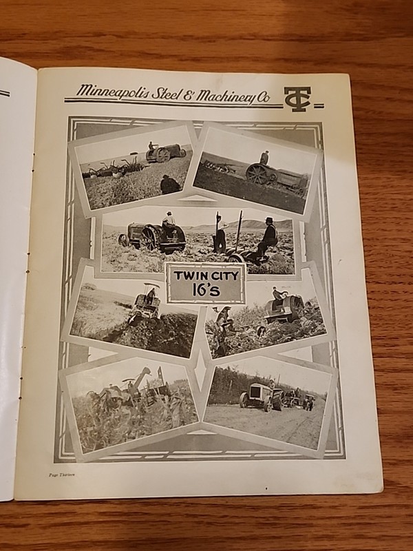 Twin City Tractors Catalog 16 25 40 60 Minneapolis MN gallery