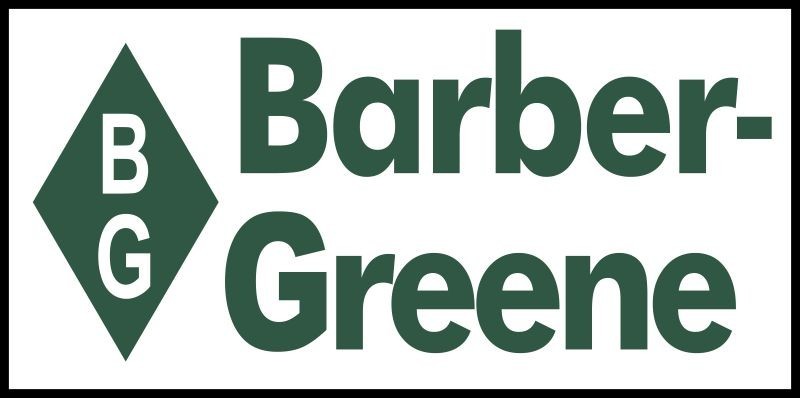Barber Greene Road Building Machinery NEW Sign 24 x 48″ USA STEEL