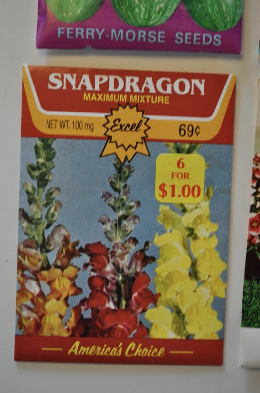 Vintage Seed Packet Ferry Morse and Assorted Flowers 4 Packages gallery
