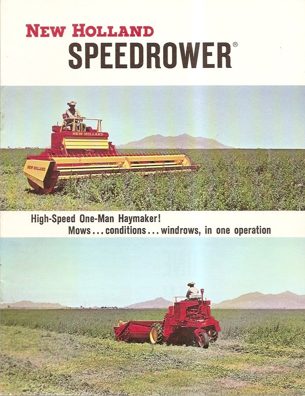 Farm Equipment Brochure – New Holland – Speedrower – c1965 (F2785)