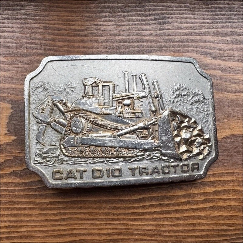 Caterpillar Diesel Power D10 Tractor Agriculture Signs Silver Black Gold