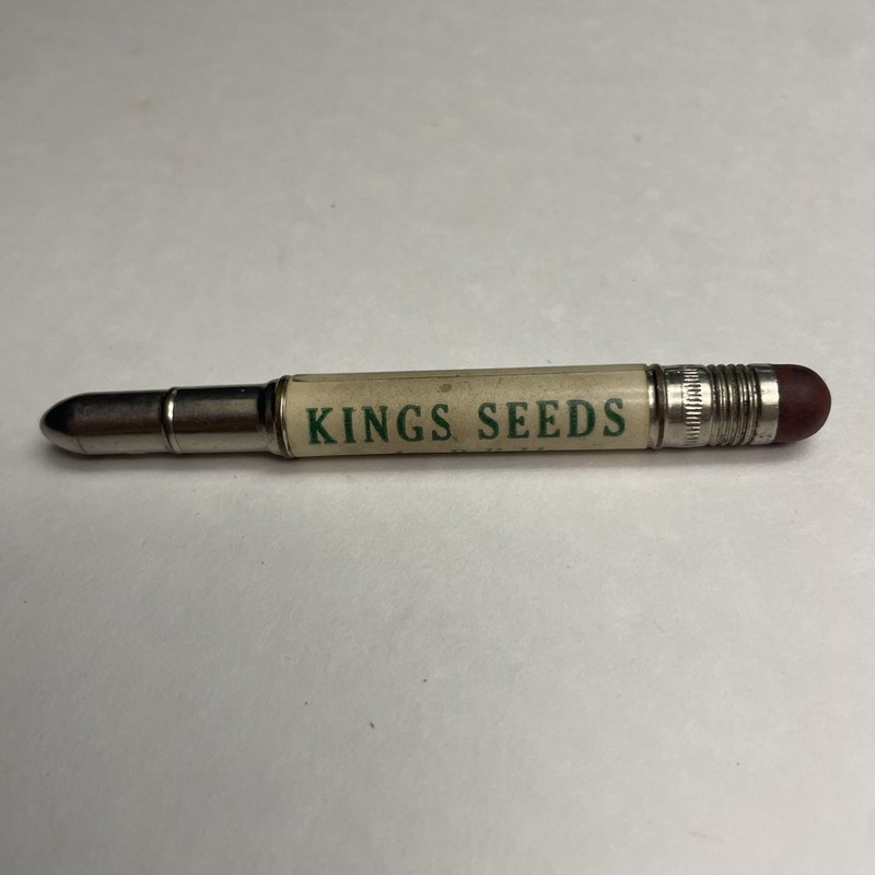 Vintage Battle Creek Michigan Mi King’s Seeds H.C. King Pencil Advertising Farm
