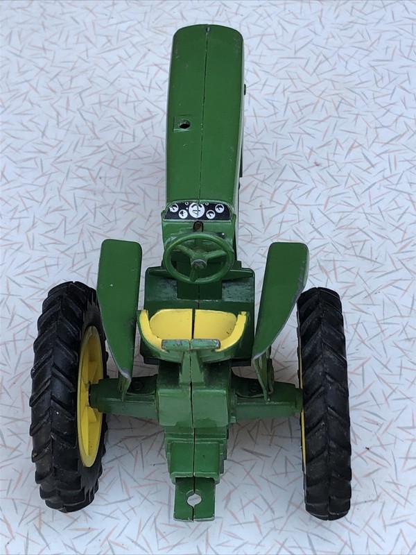 Vintage ERTL John Deere Diecast Metal Tractor Toy Made in USA gallery