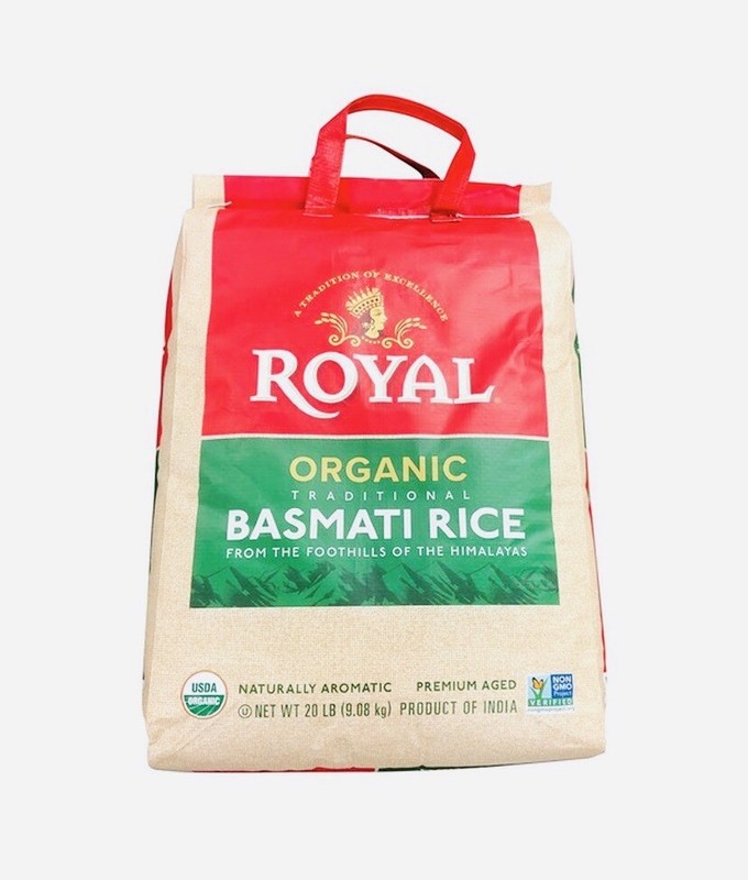 Organic Royal Traditional Basmati Rice 20 Lb gallery