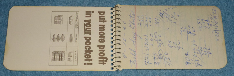 Vtg 1960 Virginia-Carolina Chemical Corp Harvest King Fertilizer Pocket Notebook gallery