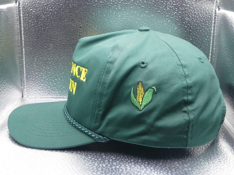 Alliance Grain Four Seasons Green Yellow Corn Rope Adjustable Snapback Hat Cap gallery