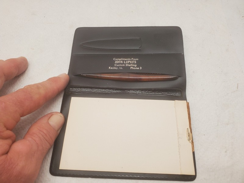 Vinyl Notebook John Lupkes Corn Shelling Kesley Iowa With Comb