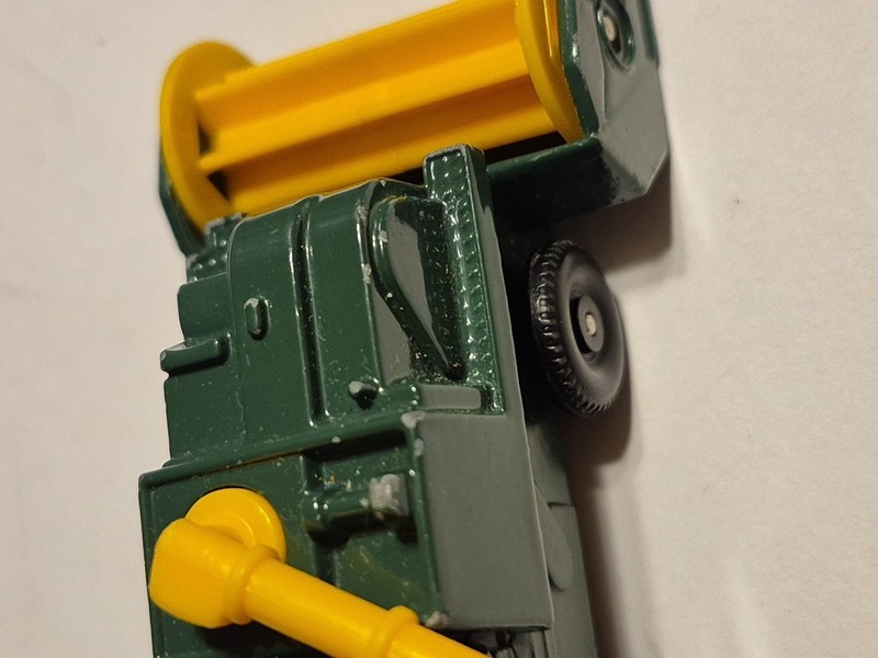 1977 Matchbox Combine Harvester 379a Green Yellow gallery