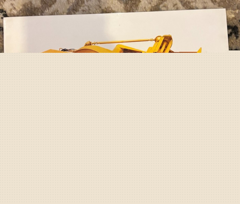 John Deere 760-A Scraper For 1973 Brochure CWPA26