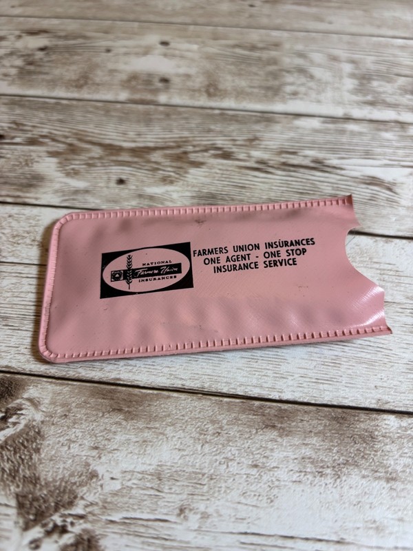 Vintage Farm Union Promo Advertising on Rainbonnet Case gallery