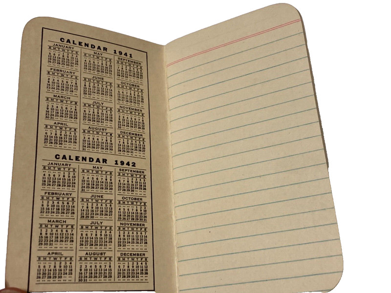 VTG 1941 FARM BUREAU OF IOWA POCKET LEDGER NOTEPAD gallery