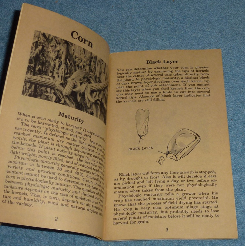 Vintage DeKalb Harvest Guide Pocket Notebook Farm Advertising Corn Seed Sorghum gallery