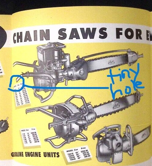 1952 Mall Tool co The Big 10 Chain Saws for Every Cutting Need Dealer Brochure gallery