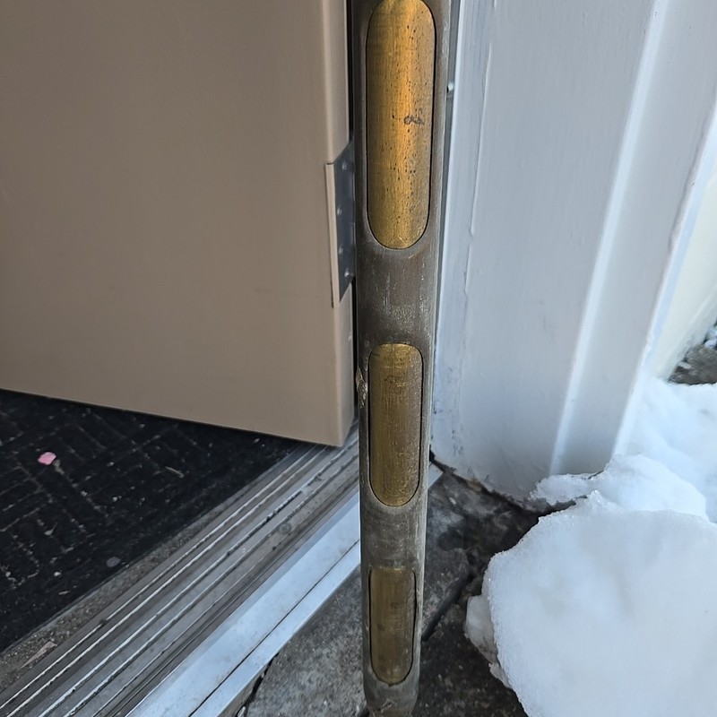 Vintage Dean Gamet MFG Company Brass Grain & Seed Probe 12 Slot 71” Tall gallery