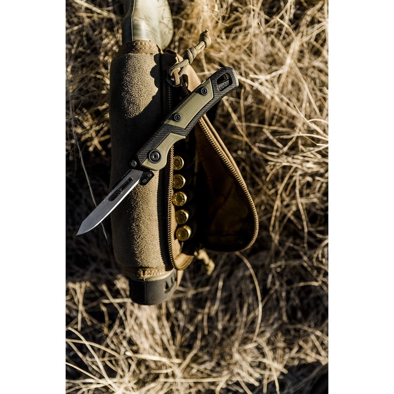 Kershaw Lonerock Rbk 2 Folding Knife Tan And Black Design 2.8 Inch Replaceable gallery