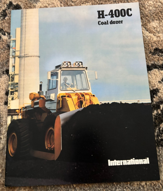 International Harvester H-400C Coal Dozer Brochure AMIL25