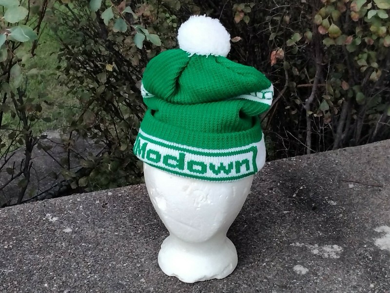 Vintage Beanie Trucker Hat Winter Beanie Farm AGriculture Seed Modown Americana