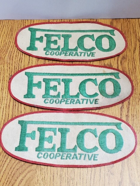 Vintage Felco Cooperative, Cow-Pig-Horse, Farm Livestock Feed Patch Elevator KK