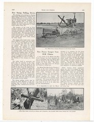 1927 Story & Pic: Miami One Man Power Scraper Paired w. CLETRAC 20-K Tractor