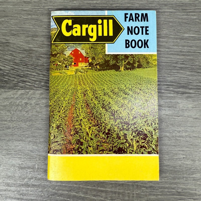 Vtg Cargill Farm Note Book Mini Pocket Info Hybrid Corn Raisers 1959 – 1960