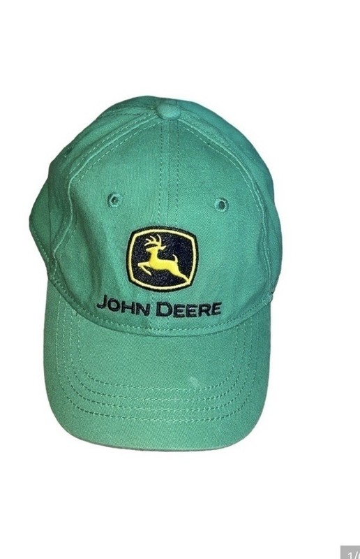 John Deere Green Toddler Adjustable Back Ball Cap