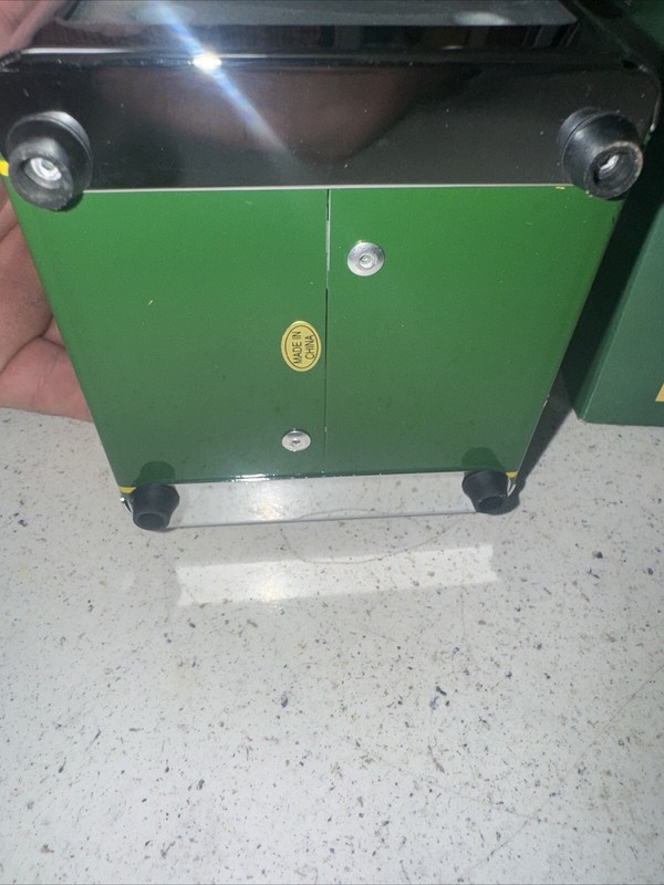 New John Deere Diner Style Metal Steel Napkin Holder Dispenser 7-1/2” Retro gallery