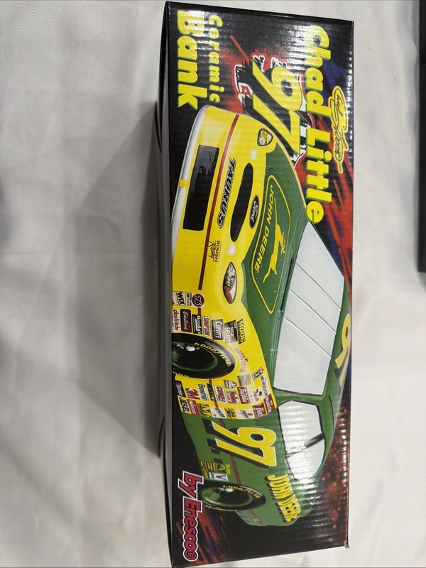 John Deere Tractors #97 Chad Little Roush Racing Ford Taurus Ceramic Enesco Bank gallery