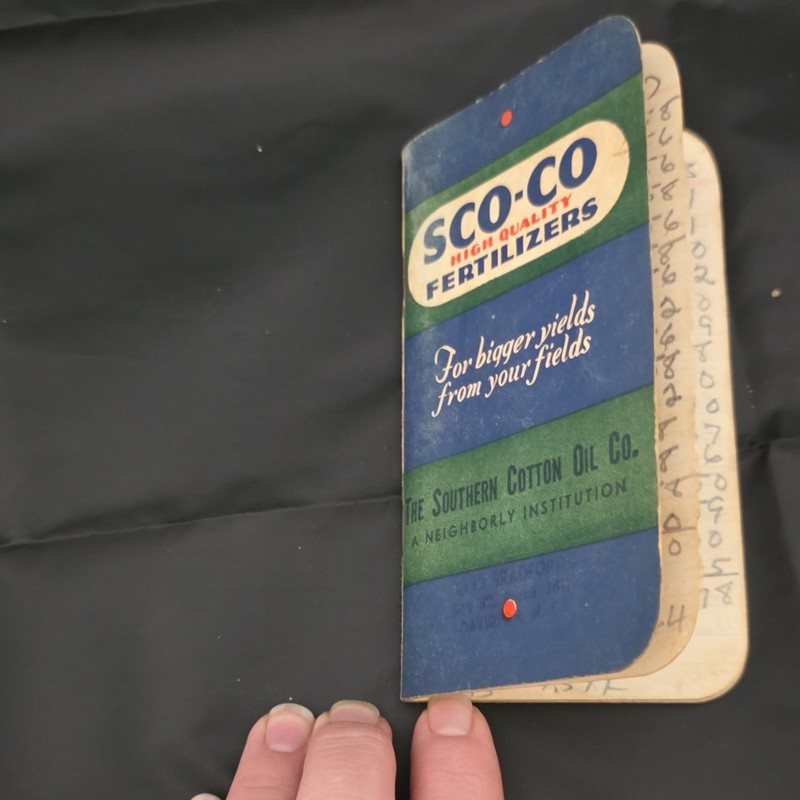 SCO-CO Fertilizers Southern Cotton Oil Co. Original 1956 Advertising Notebook gallery