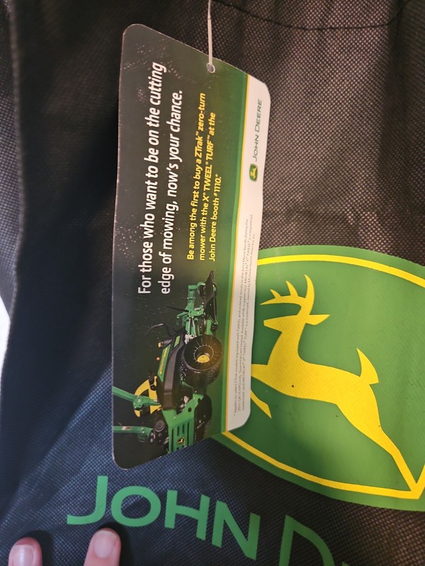 John Deere Reusable Bags NEW GIE Expo Hardscape With Tags gallery