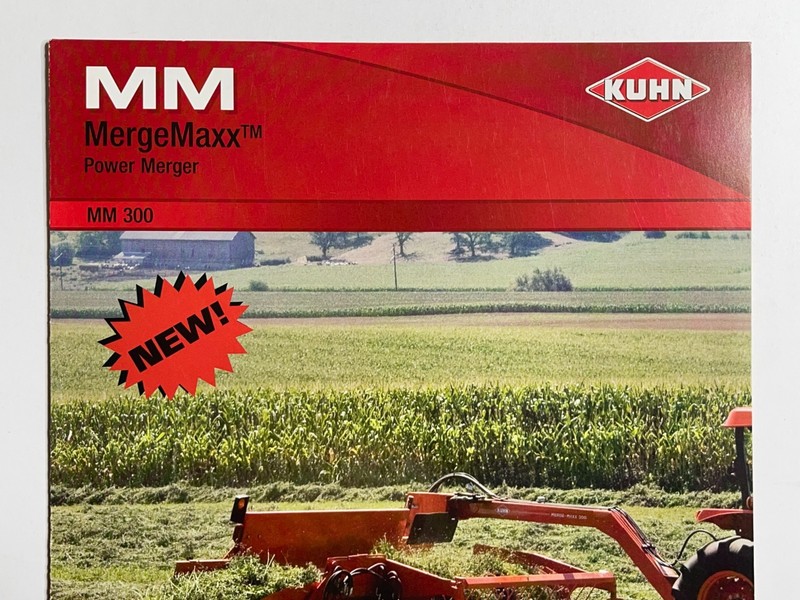 Kuhn MM300 MergeMaxx Power Merger Sales Brochure *Showroom Booklet* gallery