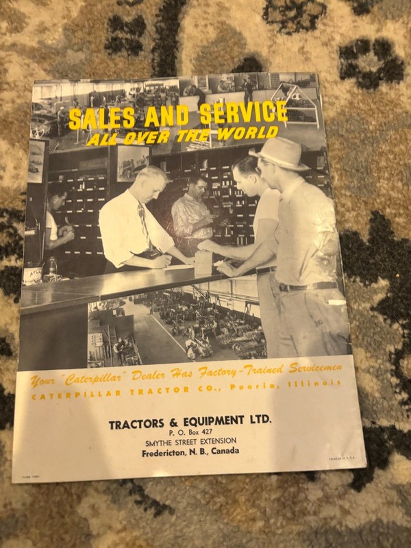 Caterpillar CAT Work & Record Book Brochure AMIL26 gallery