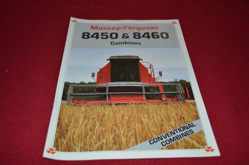 Massey Ferguson 8450 8460 Combine Dealer’s Brochure DCPA4