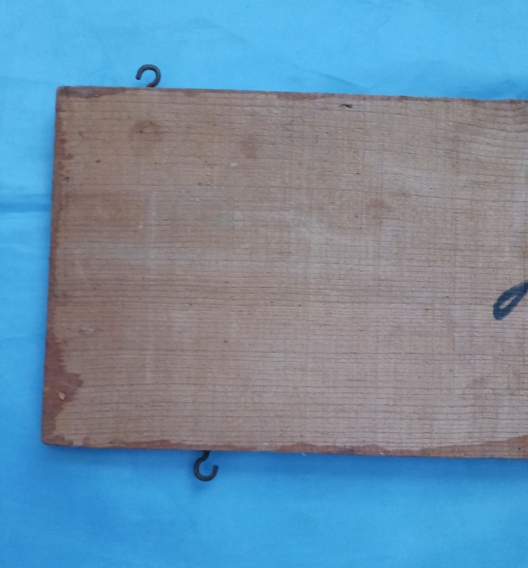Vintage CAMEL Mountain Fruits Placer County Wood Crate Piece Blue Anchor gallery