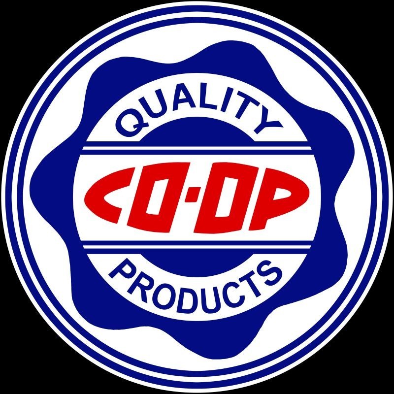 CO – OP Quality Products NEW METAL SIGN: 12″ Diameter Round